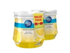 Ambi Pur Gel Fresh 180gm REFRESHING LEMON (VALUE PACK 2 QTY)