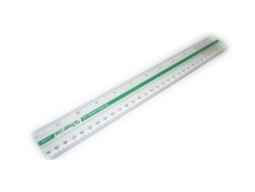 POWERLINE PLASTIC RULER KA-939B 12" 