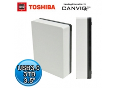 Toshiba Canvio Desk  Slim Series usb3 (3.5")  3TB 