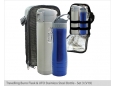 Travelling Buno Flask & UFO Stainless Steel Bottle - Set 3 (V19)
