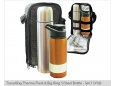 Travelling Thermo Flask & Big Ring Stainless Steel Bottle - Set 7 (V18)