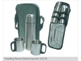 Travelling Thermo Flask & Cups Set 13 (V19)