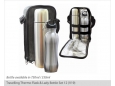 Travelling Thermo Flask & Lady Bottle Set 12 (V19)