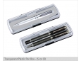 Transparent Plastic Pen Box