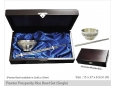 Pewter Prosperity Rice Bowl Set (Single)