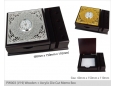 PW003 (V19) Wooden + Acryllic Die Cut Memo Box