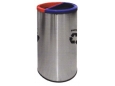 Stainless Steel Litter 2 in 1 Recycle Bin