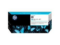 HP No 81 Designjet 5000/5000ps (Cyan)(680ml) C4931A