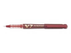 PILOT HI-TEC POINT V7 PEN 0.7 RED