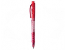 SCHWAN STABILO LINER 308 PEN 308F-RE RETRACT.BALL PEN RED