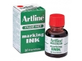 ARTLINE MARKING INK RED 20cc