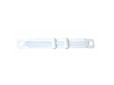 ABBA PLASTIC FASTENER WHITE 50' 1011 (100)