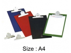 EAST FILE JUMBO CLIP BOARD FILE / (A4) 2496A PVC with BIG CLIP 