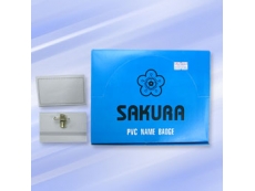 SAKURA NAME BADGE