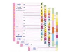 ABBA COLOUR INDEX DIVIDER 1-31  