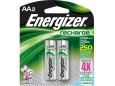 ENERGIZER RECHARGEABLE BATTERY NH15BP2 2500mAH AA (2'S)