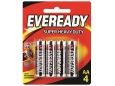 EVEREADY SUPER HEAVY DUTY 1215-BP4 BATTERY SIZE AA (4's)