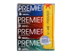 Premier Facial Tissues - ( 4x 100's )