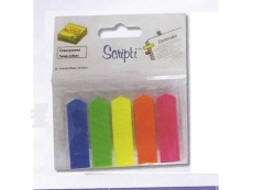 SCRIPTI TRANSPARENT NEON 5 COLOR NEON 100'S -45502