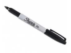 SHARPIE PERMANENT MARKER FINE POINT 12 BLACK