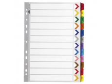 INDEX DIVIDER POLY PP  JAN-DEC 22288-U