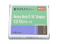 MAX HEAVY DUTY STAPLES 9/16" 1215 FA-H