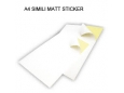 LUCKY STAR A4 SIMILI STICKER (MATT) 100 SHT