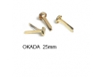 OKADA PREMIER GRIP CLIP 25MM (50'S/PACK)