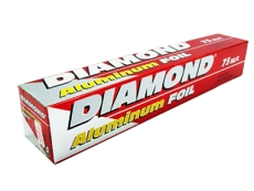 DIAMOND Aluminum Foil (Long) Roll 7.62m X 45.7cm 