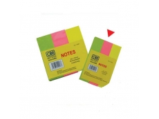 CBE-14026 Neon Colour Notes (Paper/3's) 16mmx75mm
