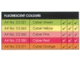 Fluorescent Colours