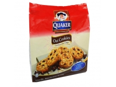 Quaker Oat Cookies Chcocolate Chip & Honey Nuts 270g