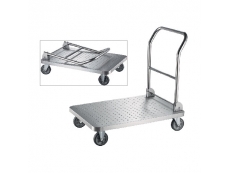 STAINLESS STEEL PLATFORM TROLLEY LD-PFT-1003 (Foldable Handle)