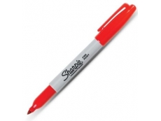 SHARPIE PERMANENT MARKER FINE POINT 12 RED