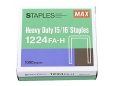 Max Heavy Duty 15/16" Staples 1224FA-H