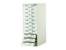 11 Drawers Card Record Cabinet CR 1153 Card Size 5 " x 3 "