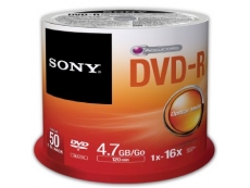 SONY DVD-R (50 PCS/SPINDLE)