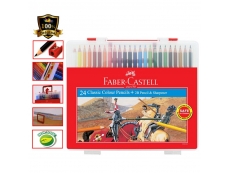 FABER CASTEL CLASSIC COLOUR PENCIL 24 COLOR 114574