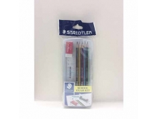 STAEDTLER SCHOOL EXAM KIT PENCIL 118-2B X5