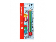 SCHWAN STABILO PENCIL 2B TRIO + JUMBO 3s 9 (SC-364/2B-BL3)