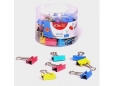 DINGLI COLOUR BINDER CLIP 19MM ¾” 40PC/BOX