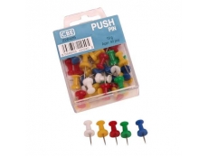 CBE PUSH PIN 19G 40PCS 220405