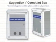 SUGGESTION/COMPLAINT BOX (L) 260LX340HX130W(MM) WB615