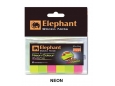 ELEPHANT STICKO NOTE PAGE MARKER - NEON