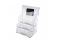 A4 Brochure Holders 3 COMPARTMENT