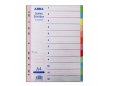 ABBA Index Divider 12 COLOUR