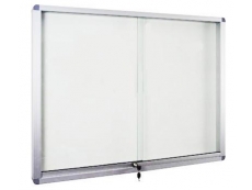 WHITEBOARD ALUMINIUM FRAME (CABINET WITH LOCK) MAGNETIC